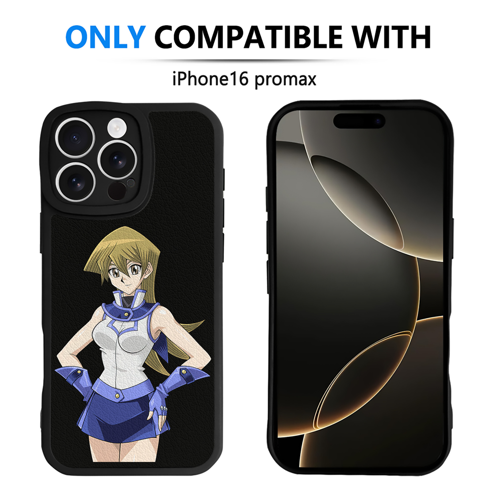 遊☆戯☆王 Yu-Gi-Oh! 【iPhone 16シリーズ対応】シリコンスマホケース（レザー調） 材質：シリコン